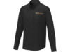 Рубашка Pollux мужская с длинным рукавом (черный) 4XL (Изображение 6)