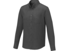 Рубашка Pollux мужская с длинным рукавом (серый стальной ) 3XL