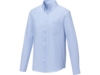 Рубашка Pollux мужская с длинным рукавом (синий) 3XL (Изображение 1)
