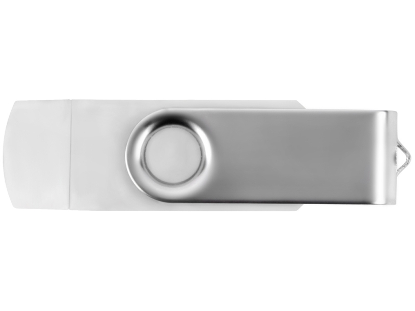 USB/micro USB-флешка на 16 Гб Квебек OTG (белый) 16Gb (Изображение 4)