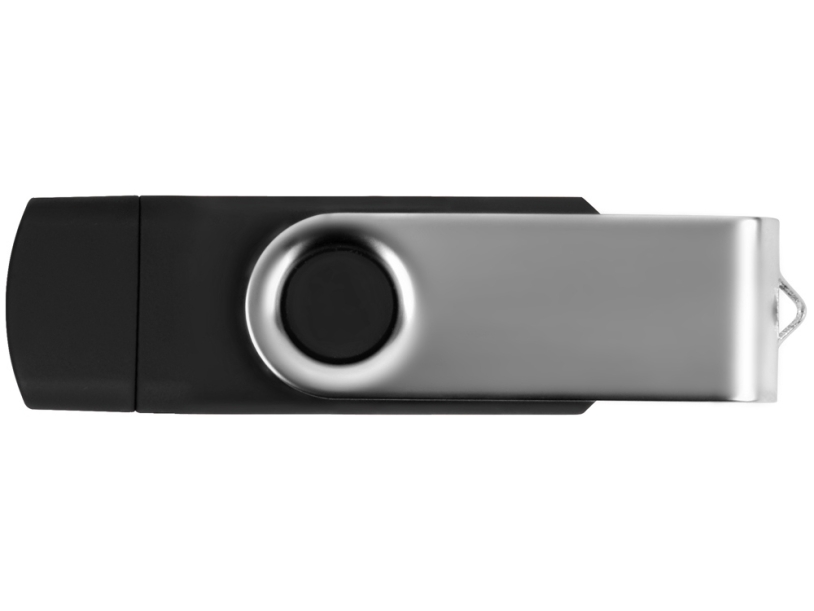 USB/micro USB-флешка на 16 Гб Квебек OTG (черный) 16Gb (Изображение 4)