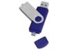 USB/micro USB-флешка на 16 Гб Квебек OTG (синий) 16Gb (Изображение 1)