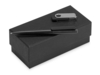 Подарочный набор Qumbo с ручкой и флешкой (черный) 8Gb (Изображение 1)