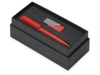Подарочный набор Qumbo с ручкой и флешкой (красный) 8Gb (Изображение 2)