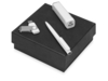 Подарочный набор On-the-go с флешкой, ручкой и зарядным устройством (белый) 8Gb (Изображение 1)