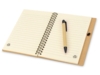 Подарочный набор Essentials с флешкой и блокнотом А5 с ручкой (черный/натуральный) 8Gb (Изображение 8)