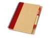 Подарочный набор Essentials с флешкой и блокнотом А5 с ручкой (красный/красный/натуральный) 8Gb (Изображение 7)