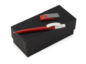 Подарочный набор Uma Memory с ручкой и флешкой (красный) 8Gb