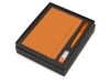 Подарочный набор Vision Pro Plus soft-touch с флешкой, ручкой и блокнотом А5 (оранжевый/оранжевый) 8Gb (Изображение 2)