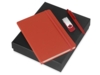 Подарочный набор Vision Pro Plus soft-touch с флешкой, ручкой и блокнотом А5 (красный/красный) 8Gb (Изображение 1)