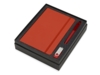 Подарочный набор Vision Pro Plus soft-touch с флешкой, ручкой и блокнотом А5 (красный/красный) 8Gb (Изображение 2)