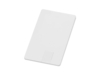 Флеш-карта USB 2.0 16 Gb в виде пластиковой карты Card, белый (Изображение 1)
