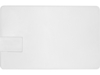 Флеш-карта USB 2.0 16 Gb в виде пластиковой карты Card, белый (Изображение 3)