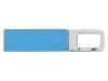 USB-флешка на 16 Гб Hook с карабином (голубой/серебристый) 16Gb (Изображение 2)