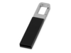 USB-флешка на 16 Гб Hook с карабином (черный/серебристый) 16Gb (Изображение 1)