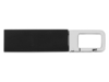 USB-флешка на 16 Гб Hook с карабином (черный/серебристый) 16Gb (Изображение 2)