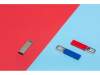 USB-флешка на 16 Гб Hook с карабином (красный/серебристый) 16Gb (Изображение 3)