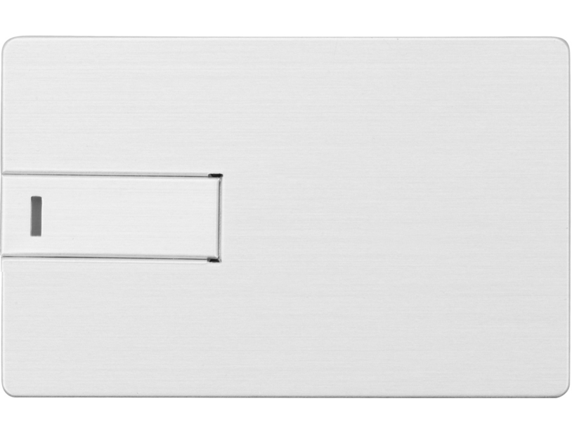 USB-флешка на 64 Гб Card Metal в виде металлической карты (Изображение 3)