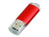 USB 2.0- флешка на 64 Гб с прозрачным колпачком (красный) 64Gb (Изображение 3)