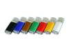 USB 2.0- флешка на 64 Гб с прозрачным колпачком (синий) 64Gb (Изображение 4)