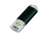 USB 2.0- флешка на 64 Гб с прозрачным колпачком (черный) 64Gb (Изображение 3)