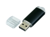 USB 2.0- флешка на 32 Гб с прозрачным колпачком (черный) 32Gb (Изображение 2)