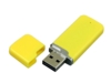 USB 2.0- флешка на 16 Гб с оригинальным колпачком (желтый) 16Gb (Изображение 2)