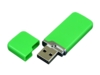 USB 2.0- флешка на 16 Гб с оригинальным колпачком (зеленый) 16Gb (Изображение 2)