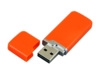 USB 2.0- флешка на 16 Гб с оригинальным колпачком (оранжевый) 16Gb (Изображение 2)