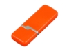 USB 2.0- флешка на 16 Гб с оригинальным колпачком (оранжевый) 16Gb (Изображение 3)
