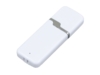 USB 2.0- флешка на 16 Гб с оригинальным колпачком (белый) 16Gb (Изображение 1)