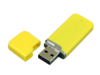 USB 2.0- флешка на 8 Гб с оригинальным колпачком (желтый) 8Gb (Изображение 2)