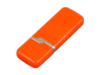 USB 2.0- флешка на 8 Гб с оригинальным колпачком (оранжевый) 8Gb (Изображение 3)