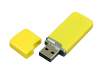 USB 2.0- флешка на 64 Гб с оригинальным колпачком (желтый) 64Gb (Изображение 2)