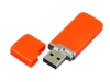 USB 2.0- флешка на 64 Гб с оригинальным колпачком (оранжевый) 64Gb (Изображение 2)