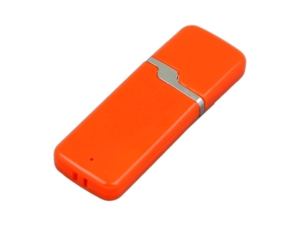 USB 2.0- флешка на 64 Гб с оригинальным колпачком (оранжевый) 64Gb