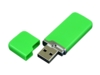 USB 2.0- флешка на 64 Гб с оригинальным колпачком (зеленый) 64Gb (Изображение 2)