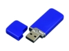 USB 2.0- флешка на 64 Гб с оригинальным колпачком (синий) 64Gb (Изображение 2)