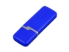 USB 2.0- флешка на 64 Гб с оригинальным колпачком (синий) 64Gb (Изображение 3)