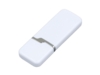 USB 2.0- флешка на 32 Гб с оригинальным колпачком (белый) 32Gb (Изображение 3)