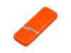 USB 2.0- флешка на 32 Гб с оригинальным колпачком (оранжевый) 32Gb (Изображение 3)