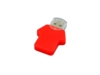 USB 2.0- флешка на 16 Гб в виде футболки (красный) 16Gb (Изображение 3)
