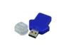 USB 2.0- флешка на 16 Гб в виде футболки (синий) 16Gb (Изображение 2)