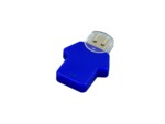 USB 2.0- флешка на 16 Гб в виде футболки (синий) 16Gb