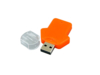 USB 2.0- флешка на 4 Гб в виде футболки (оранжевый) 4Gb (Изображение 2)