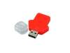 USB 2.0- флешка на 32 Гб в виде футболки (красный) 32Gb (Изображение 2)