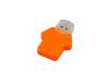 USB 2.0- флешка на 32 Гб в виде футболки (оранжевый) 32Gb (Изображение 1)