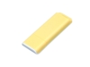 USB 2.0- флешка на 16 Гб с оригинальным двухцветным корпусом (белый/желтый) 16Gb (Изображение 1)