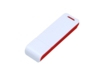 USB 2.0- флешка на 16 Гб с оригинальным двухцветным корпусом (красный/белый) 16Gb (Изображение 3)