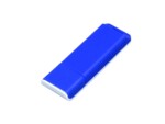 USB 2.0- флешка на 16 Гб с оригинальным двухцветным корпусом (синий/белый) 16Gb